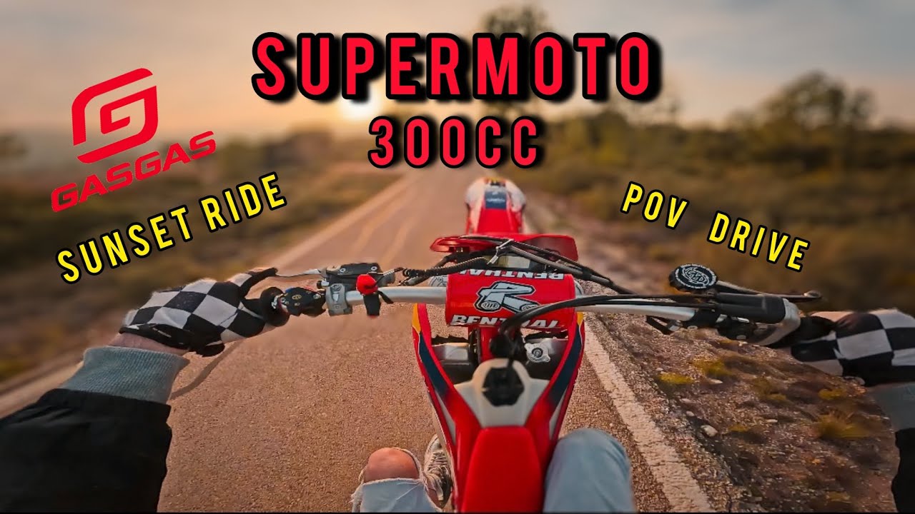 GASGAS EC 300 SUPERMOTO || Onboard  #1