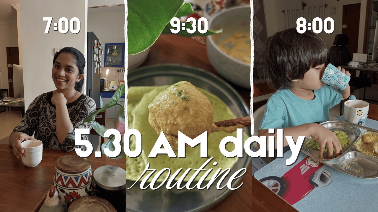 Realistic Morning routine | Homemaker feelings 😓+ Small prep tips #malayalamvlog  #morningroutine 