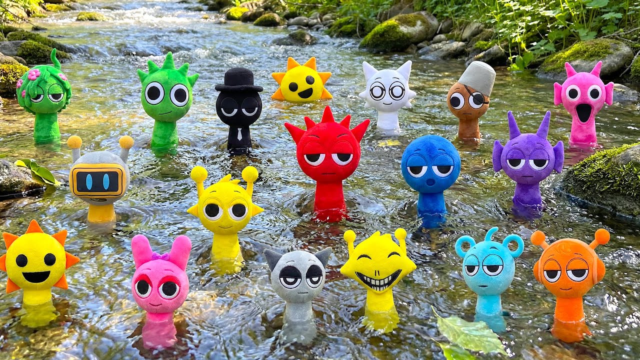 Что прячется возле ручья? Появляется Спрунки 👀