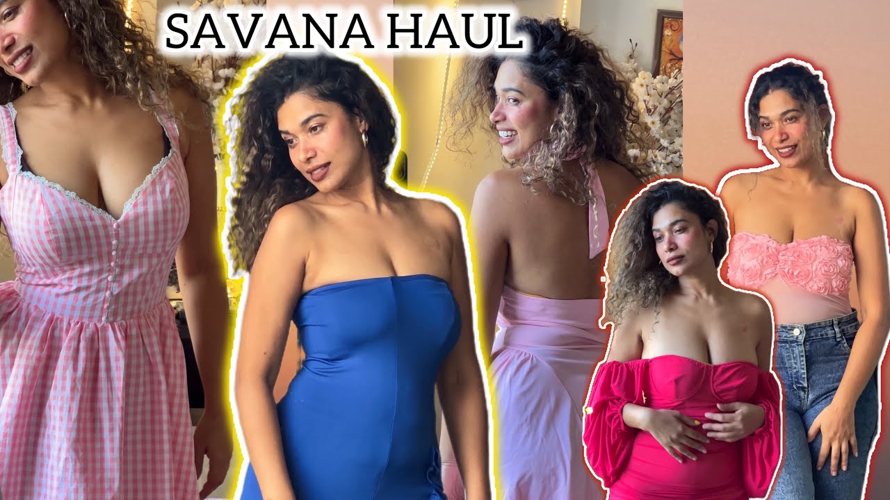 Which one’s your fav❓#fashion #ootd #savana #haul #youtubeshorts #viral #style 
