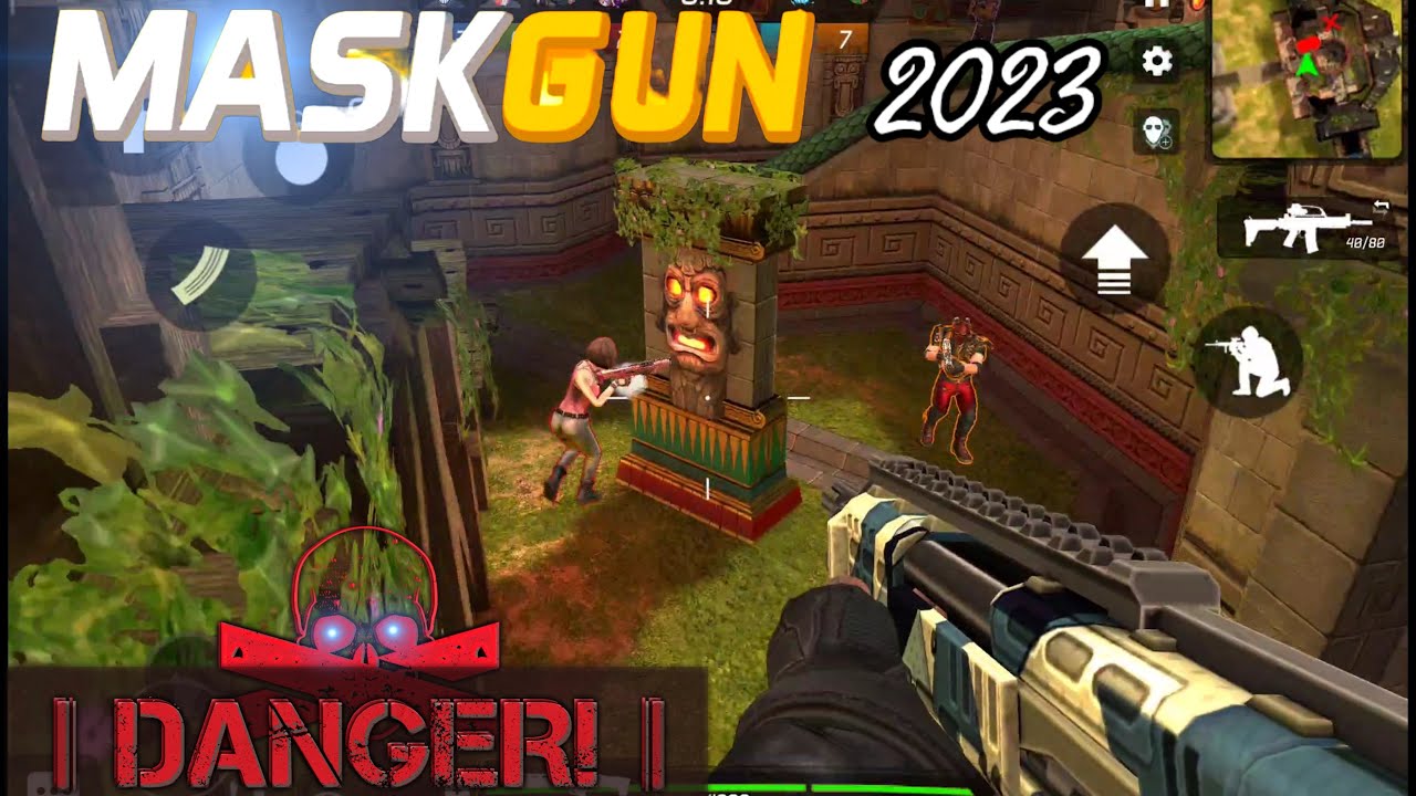 MASKGUN MULTIPLAYER FPS 2023 👺 || SHOTGUN GAMEPLAY - SUPER SHOOT 🔥🔥🔥