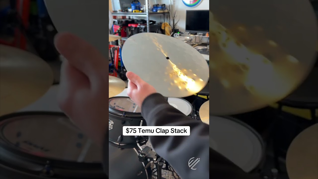 Get yourself a clap stack from Temu asap! #drums #everythingwitheric #ericlovley