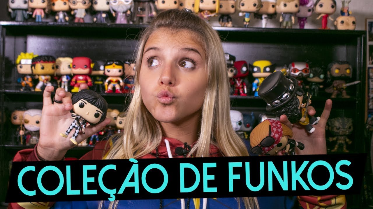 MINHA COLEÇÃO DE FUNKOS || Giu Nassa