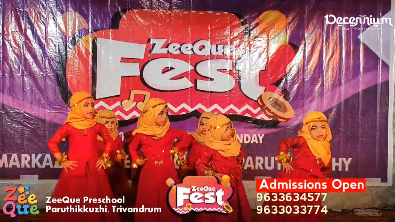 ZeeQue Fest 2026 | Zeeque Preschool paruthikkuzi 