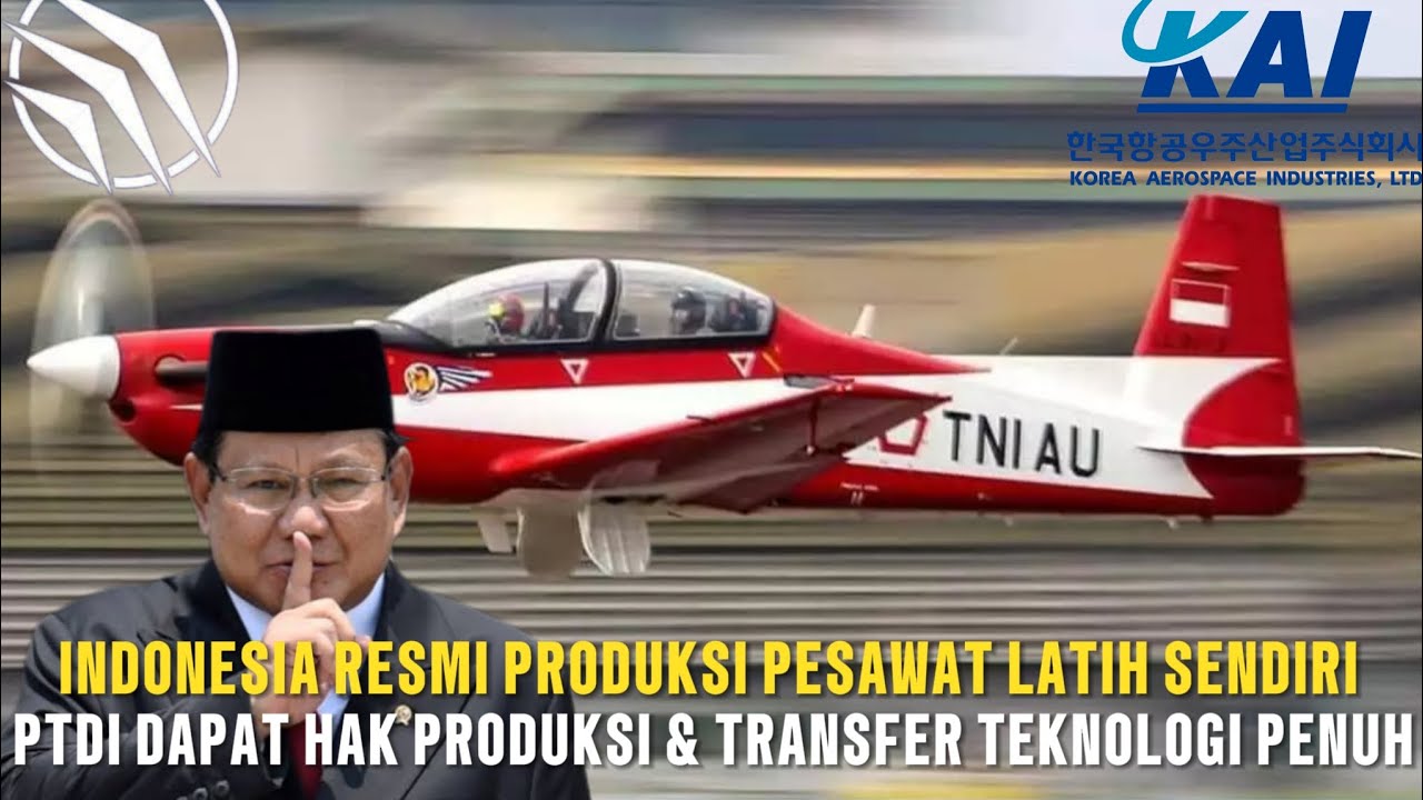 Indonesia SIAP PRODUKSI MANDIRI KT-1 WONG BEE! PTDI Dapat Transfer Teknologi Penuh dari Korea! 