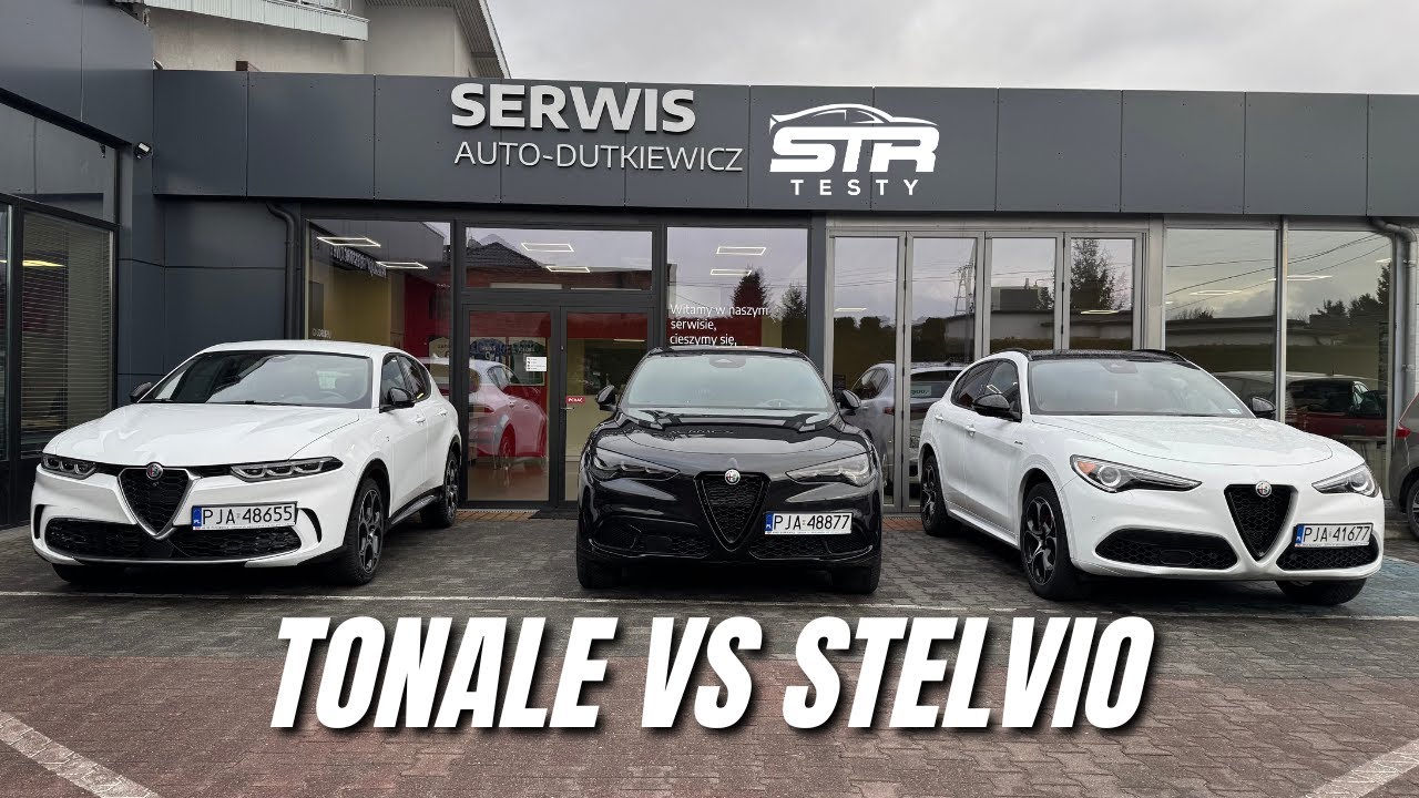 STR#403: Alfa Romeo Tonale 1.6 130 vs Alfa Romeo Stelvio 2.0 280 - Alfa i Alfetka?