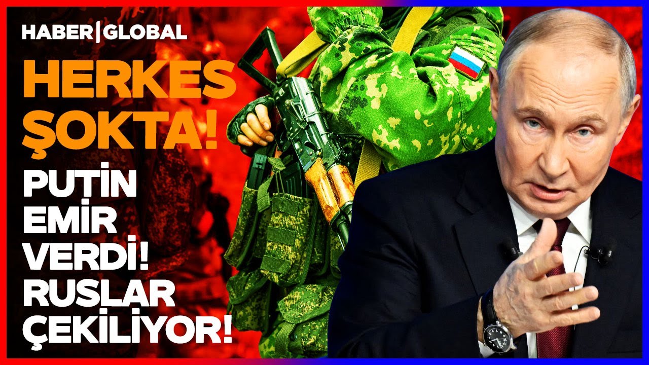 RUS ORDUSU ÇEKİLMEYE BAŞLADI! Dananın Kuyruğu Moskova'da Kopuyor!