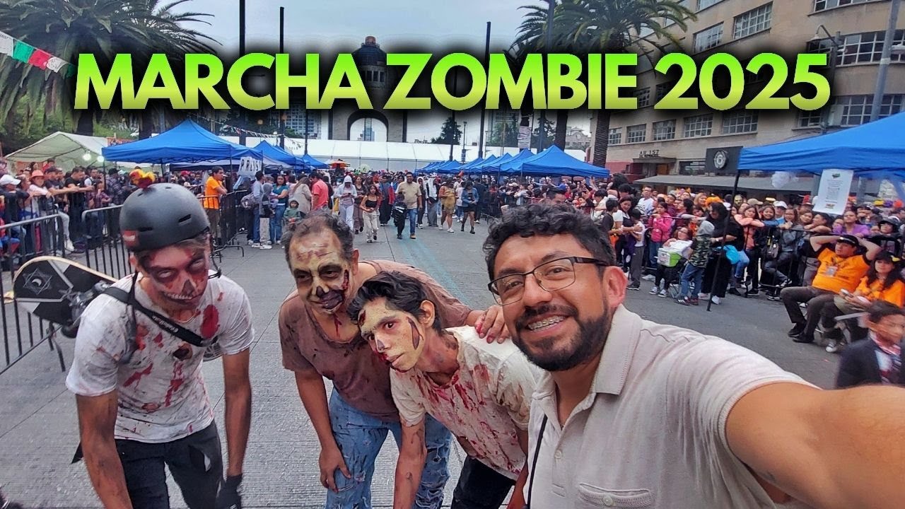 Marcha Zombie 2025 CDMX