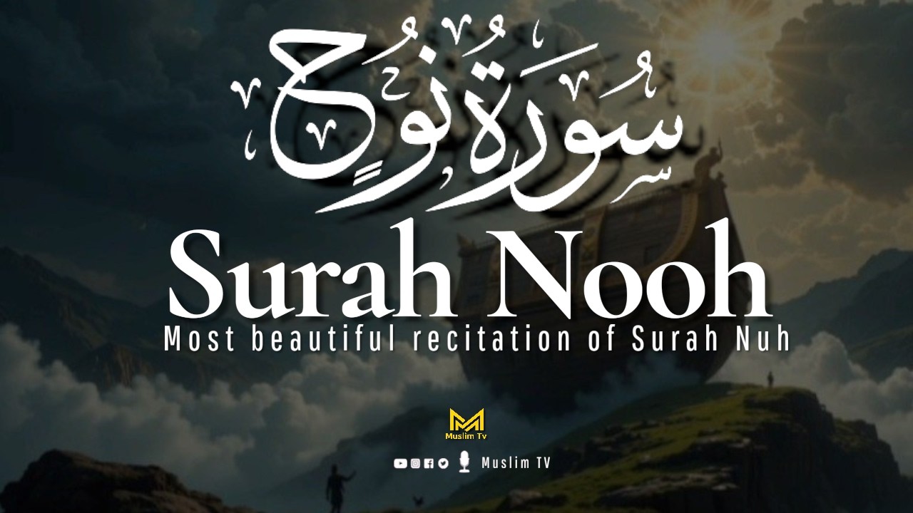 Most beautiful recitation of Surah Nuh (Noah) سورة نوح |[HD] Soft Voice | Muhib al mahdi | muslim tv
