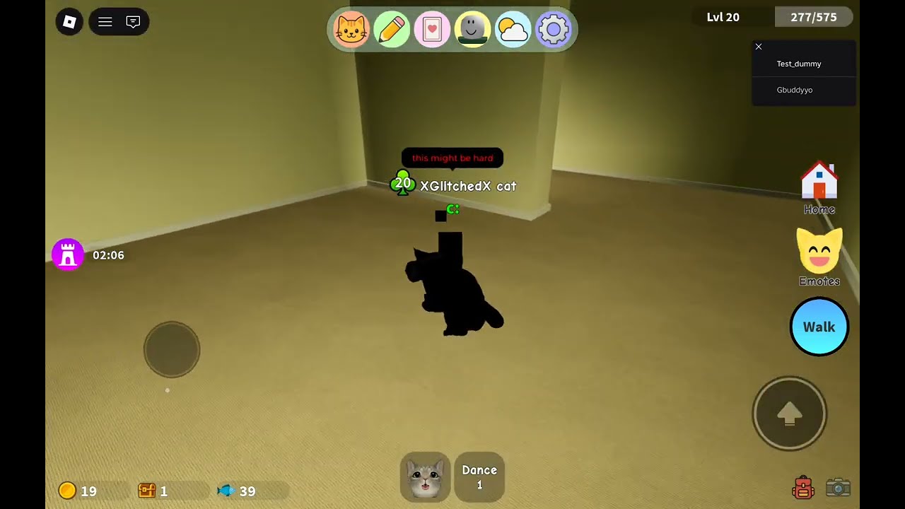 How to get Glitch cat in kitten game!