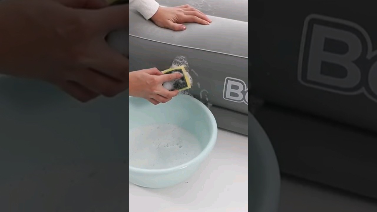 No lo tires!! Repara la pinchadura de tu colchón inflable bestway 