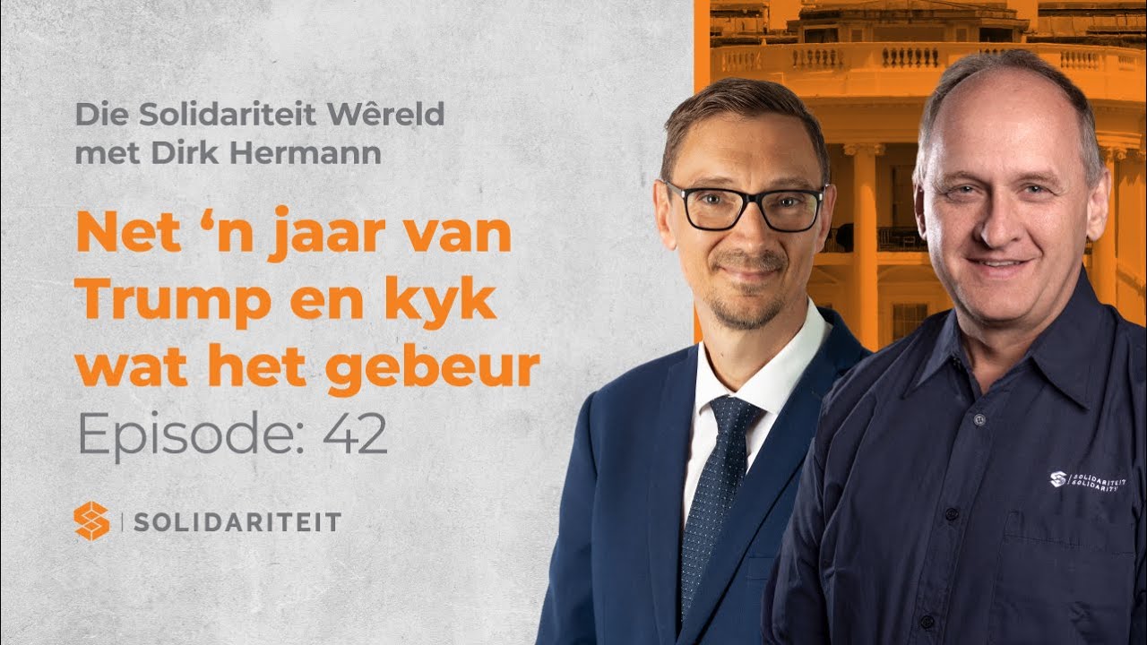 Net 'n jaar van Trump en kyk wat het gebeur