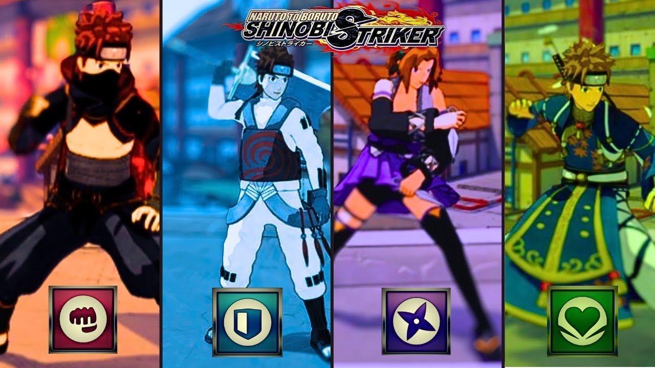 The Best FREE BUILD For Every Class in Naruto Shinobi Striker