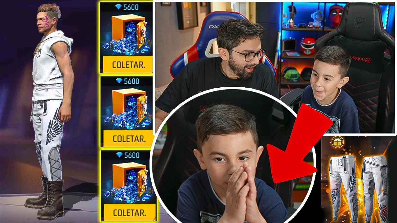 DES DOS 5 ANOS DE IDADE ELE SEMPRE SONHOU EM TER UMA CALÇA ANGELICAL...