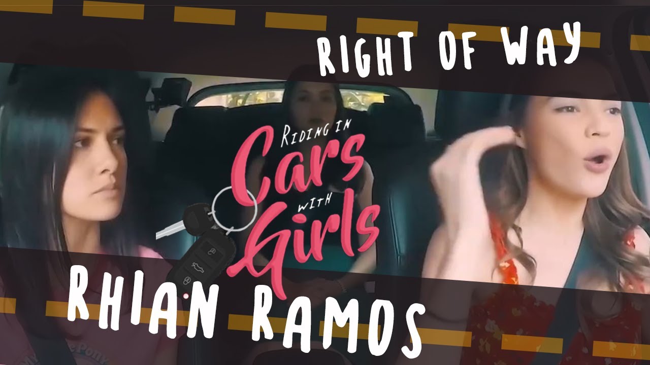 Rhian Ramos explains right of way to Bianca King & Sambie Rodriguez | Riding in Cars with Girls