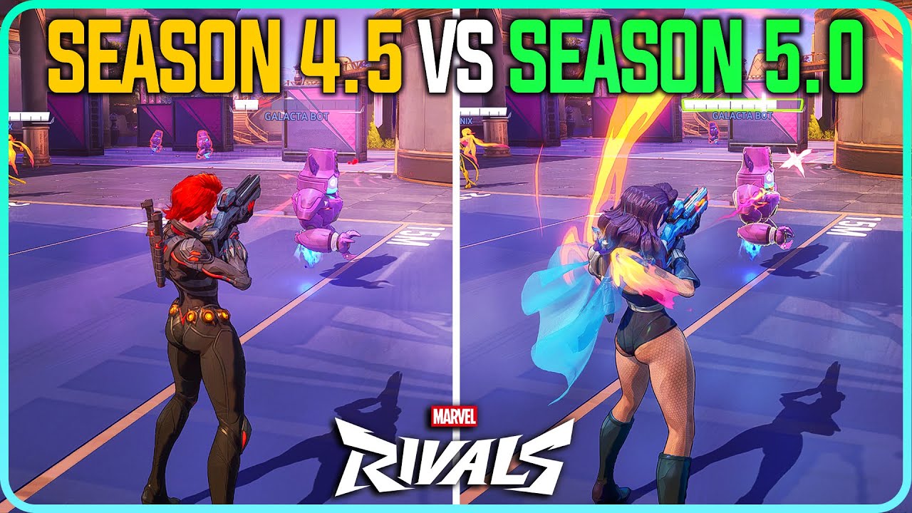 All Hero Changes Compared Season 4.5 vs Season 5.0 Marvel Rivals