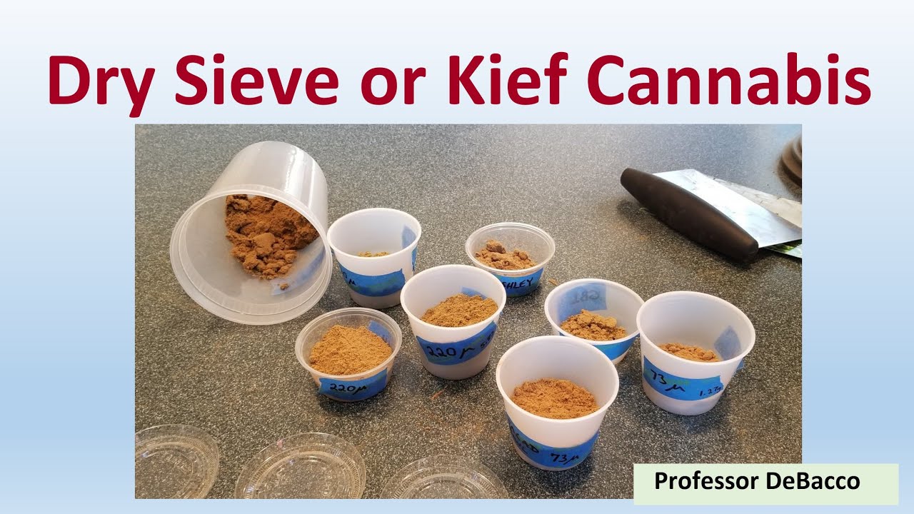 Dry Sieve or Kief Cannabis