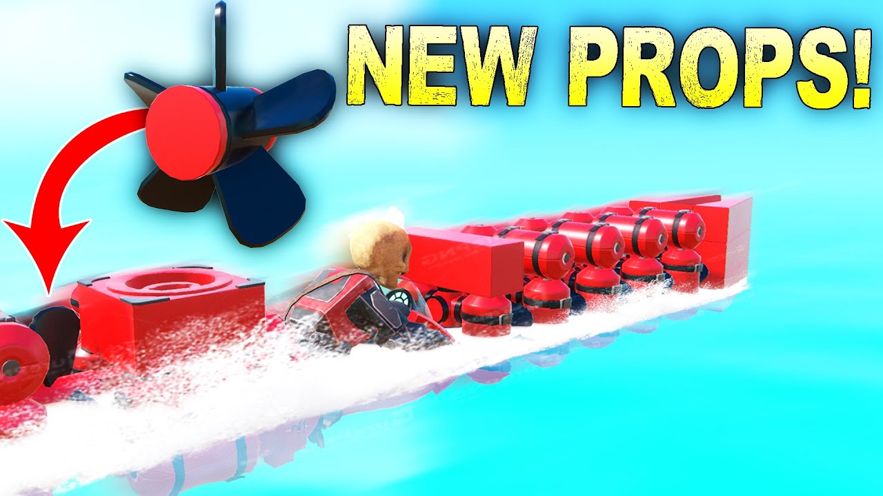 They Added New Boat Propellers, So I Built a New SUPERSONIC BOAT!