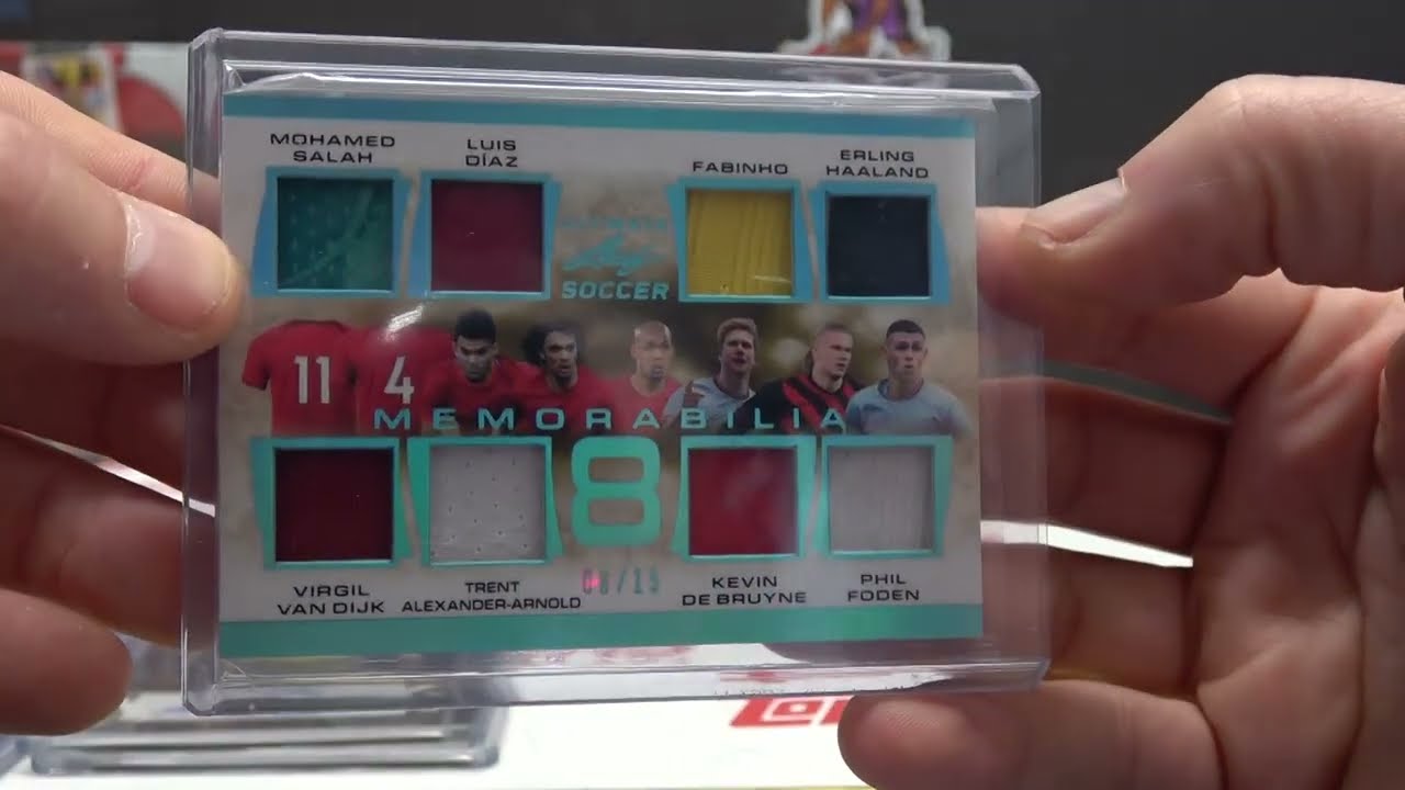 2022 Leaf Ultimate Soccer 5 Box #s Break