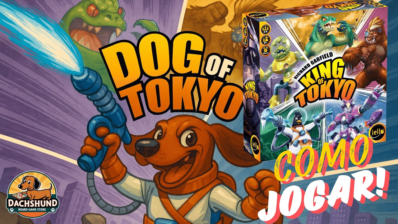 Vídeo Tutorial - Como Jogar King of Tokyo