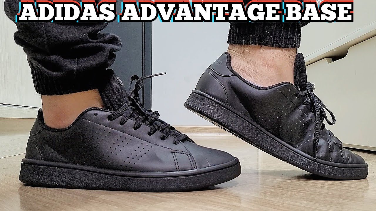 Review Tênis Adidas Advantage Base Preto | Comprado Na Netshoes | Demonstração No Pé | On Feet