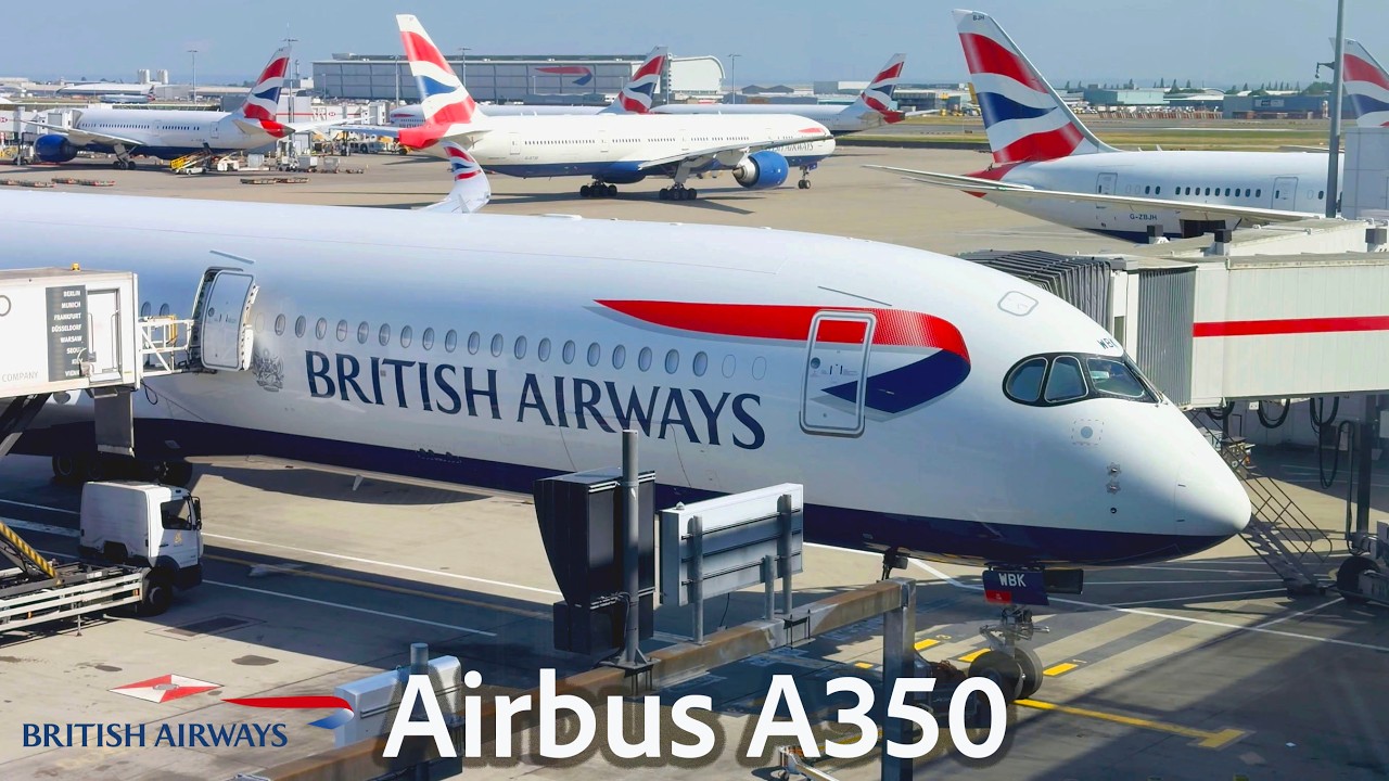 🇬🇧 London Heathrow - Las Vegas 🇺🇸 | British Airways A350-1000 | FULL FLIGHT REPORT [4K]
