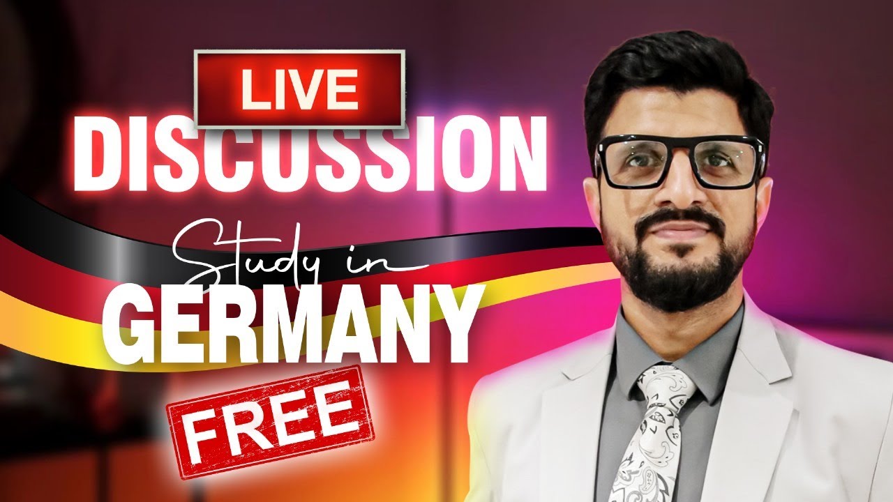 FREE Study in Germany LIVE | English Programmes in Public Universities | Germany Study Visa&nbsp;Update