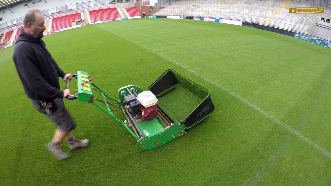 Dennis G860 - perfect for Football Pitch Maintenance