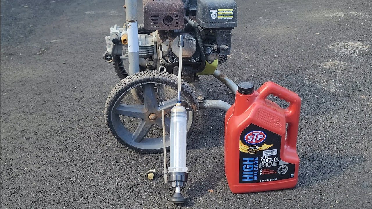 How To Change Pressure Washer Engine Oil (Easy Beginner Guide)