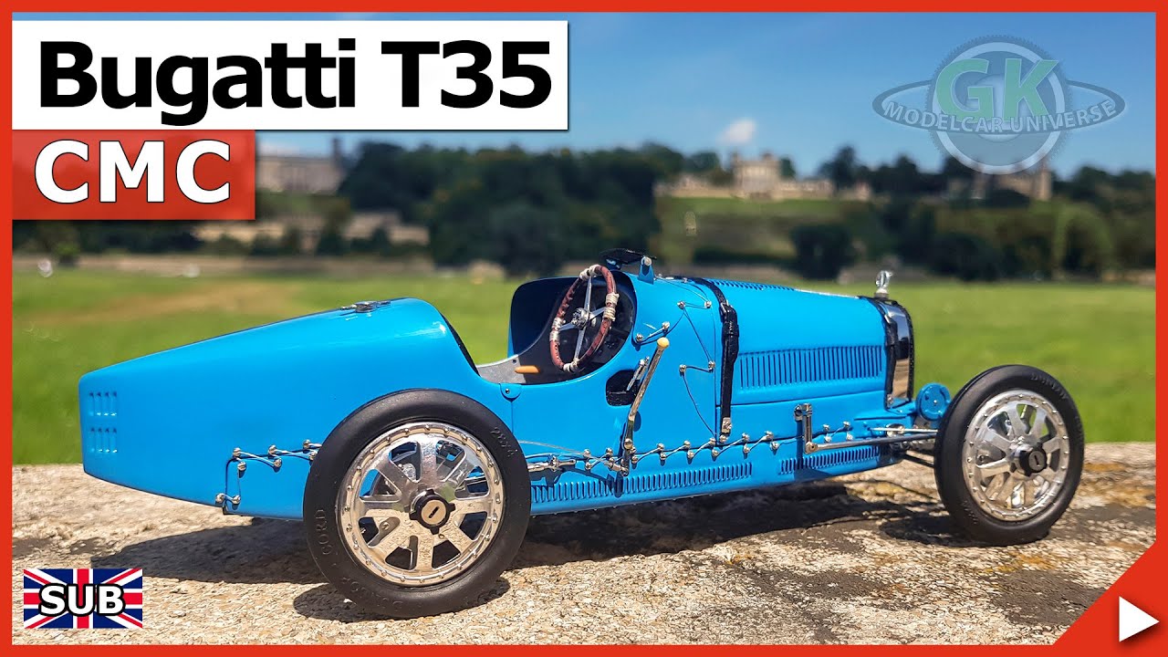 1/18 CMC Bugatti T35 Grand Prix 1924 - Ein blaues Modellauto Wunder!?