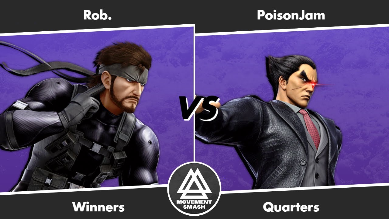 Movement Smash # 214: Rob. (Snake) vs PoisonJam (Kazuya)