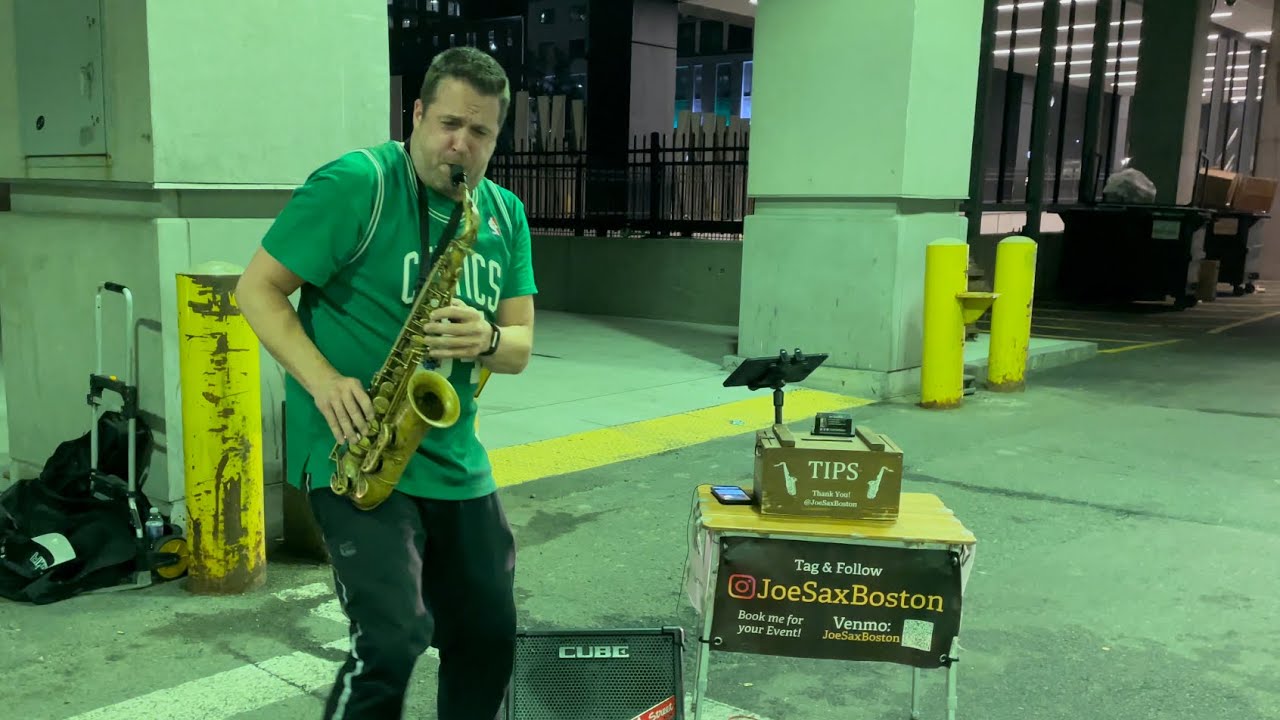 Dead Kennedys - Holiday In Cambodia Saxophone (4K)  - Joe Sax Boston - Celtics Championship Game 3