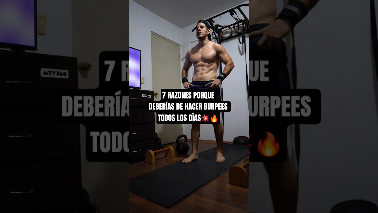 7 Beneficios de hacer BURPEES todos los d&iacute;as 💥🔥 #burpee #hiit #burpeesislife #burpees #ejercicio