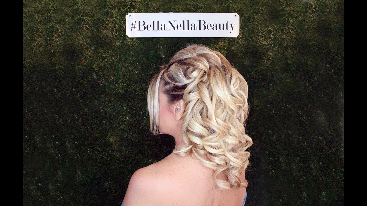 How To Create a Glamorous Curly Updo