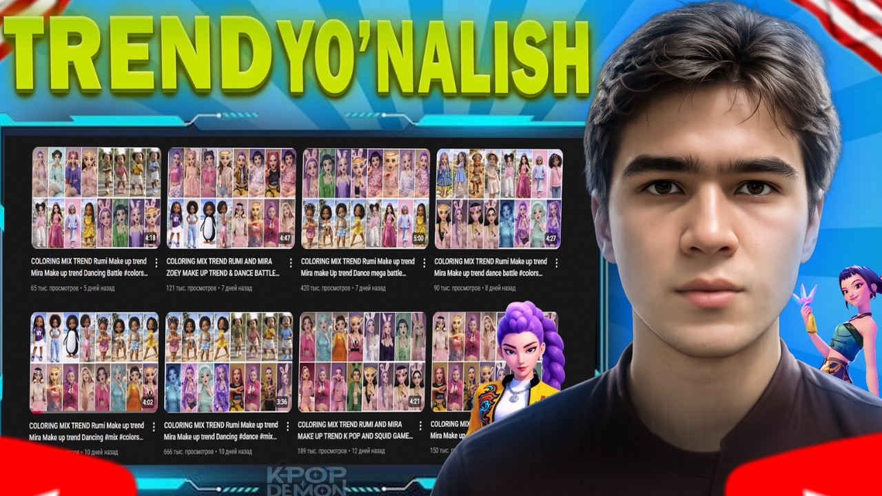 YANGI YUNALISH MAKE UP TRENT! YUNALISH - 0DAN DARSLIK!!