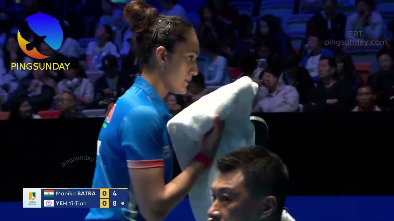 ATTU Cup 2026 - Manika Batra vs Yeh Yi-Tian