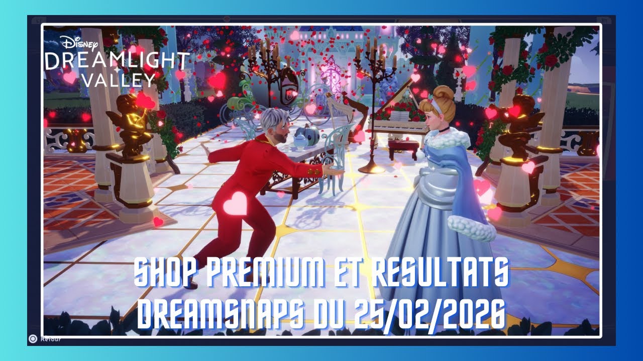 SHOP PREMIUM ET RESULTATS DREAMSNAPS DU 26/02/26 ✨️🏰🐕