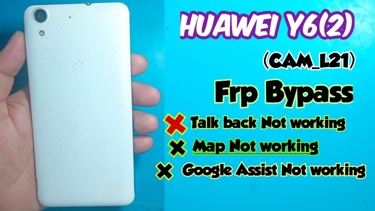 Huawei y6 2 frp bypass without pc | Huawei cam l21 google account bypass|CAM L21 FRP UNLOCK NEW 2023