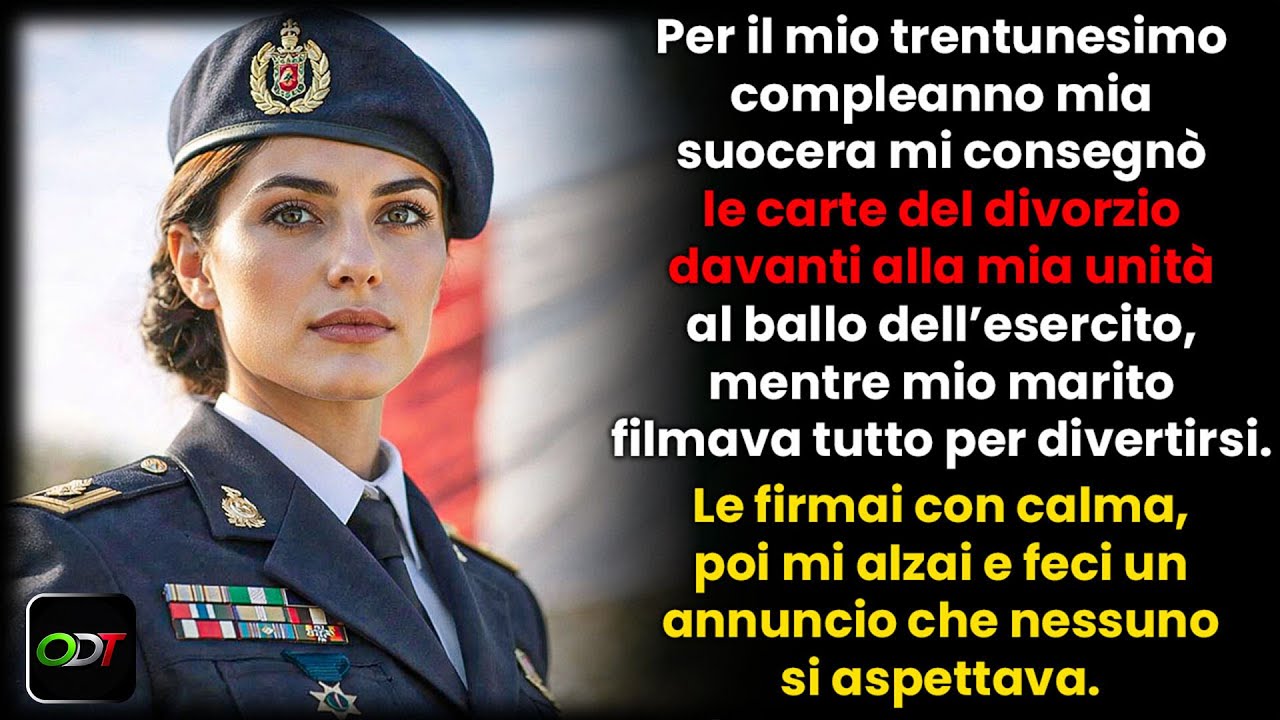 Mia Suocera Mi Regalò Le Carte Del Divorzio—Non Si Aspettava La Mia Vendetta Al Ballo Dell’Esercito