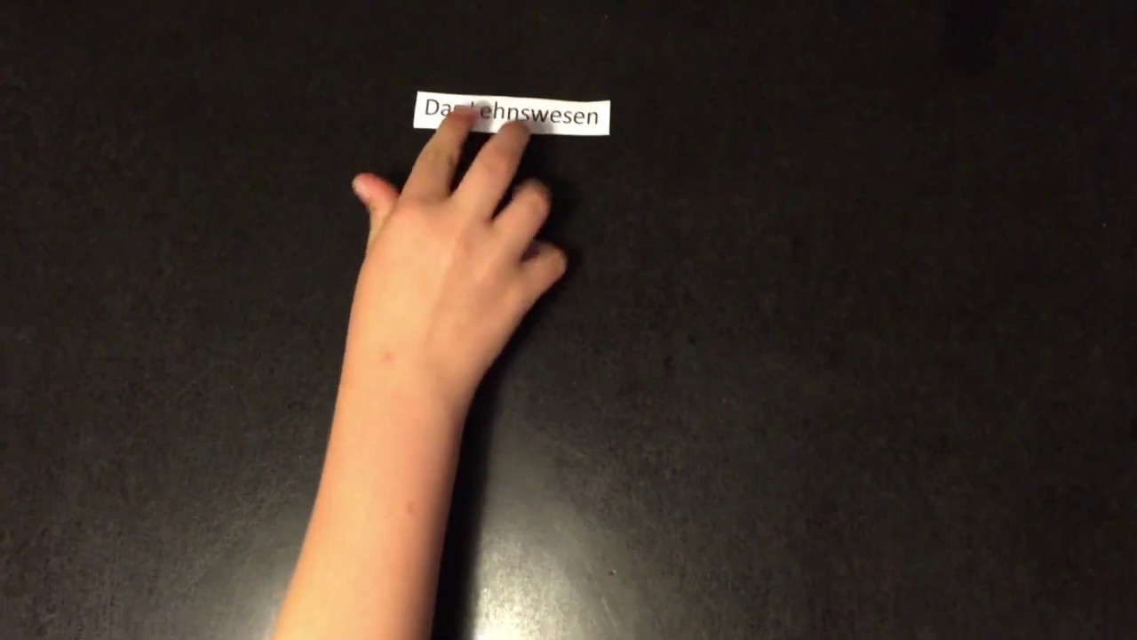 Das Lehnswesen im Mittelalter