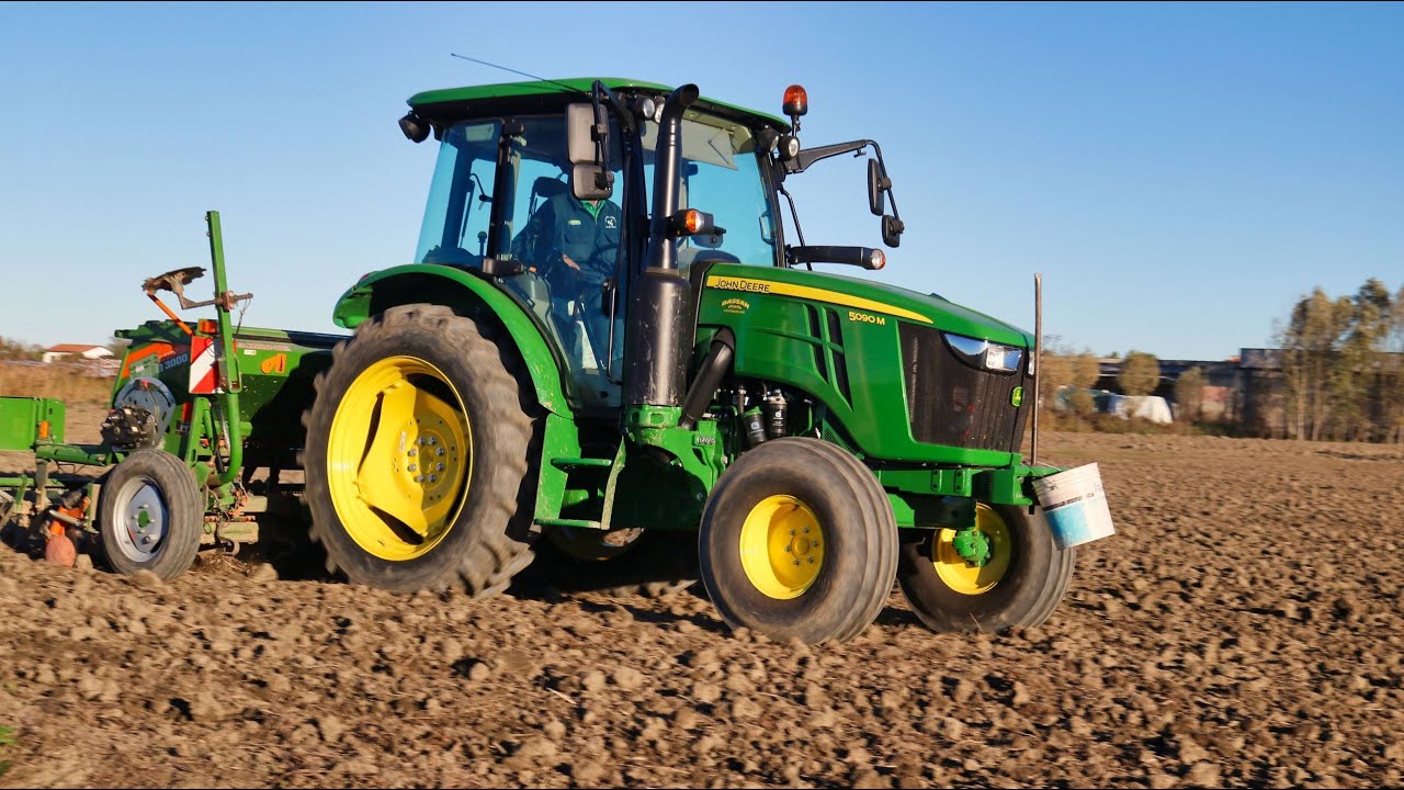 NEW John Deere 5090M con Amazone D9 3000 SUPER - Semina Frumento | by Ale 02