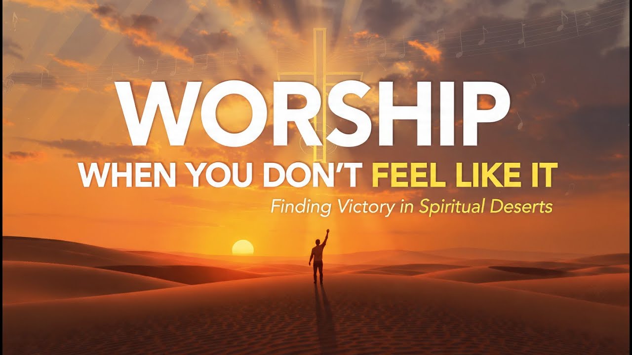 5 Ways to Worship God When You Don’t Feel Like It | Finding Victory in Spiritual Deserts