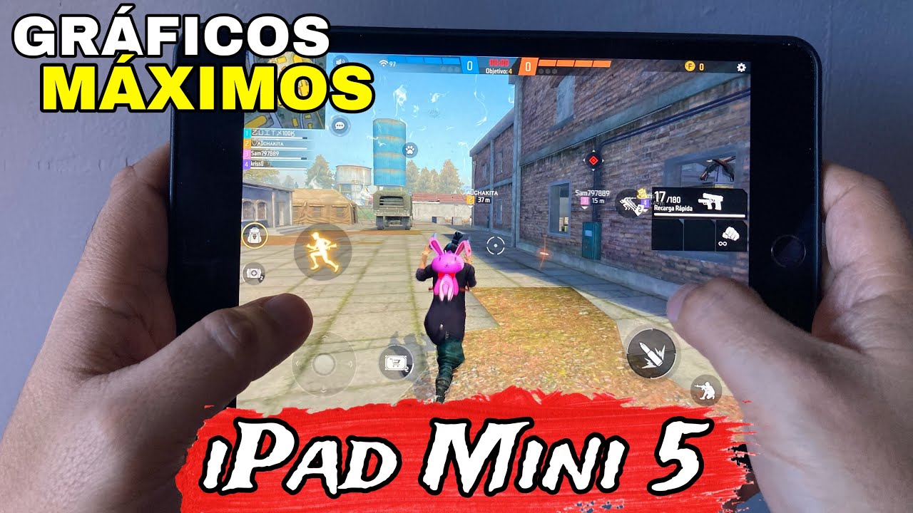 iPad Mini 5 Free Fire Ultra 60fps HandCam | Prueba de Rendimiento GRÁFICO AL MÁXIMO