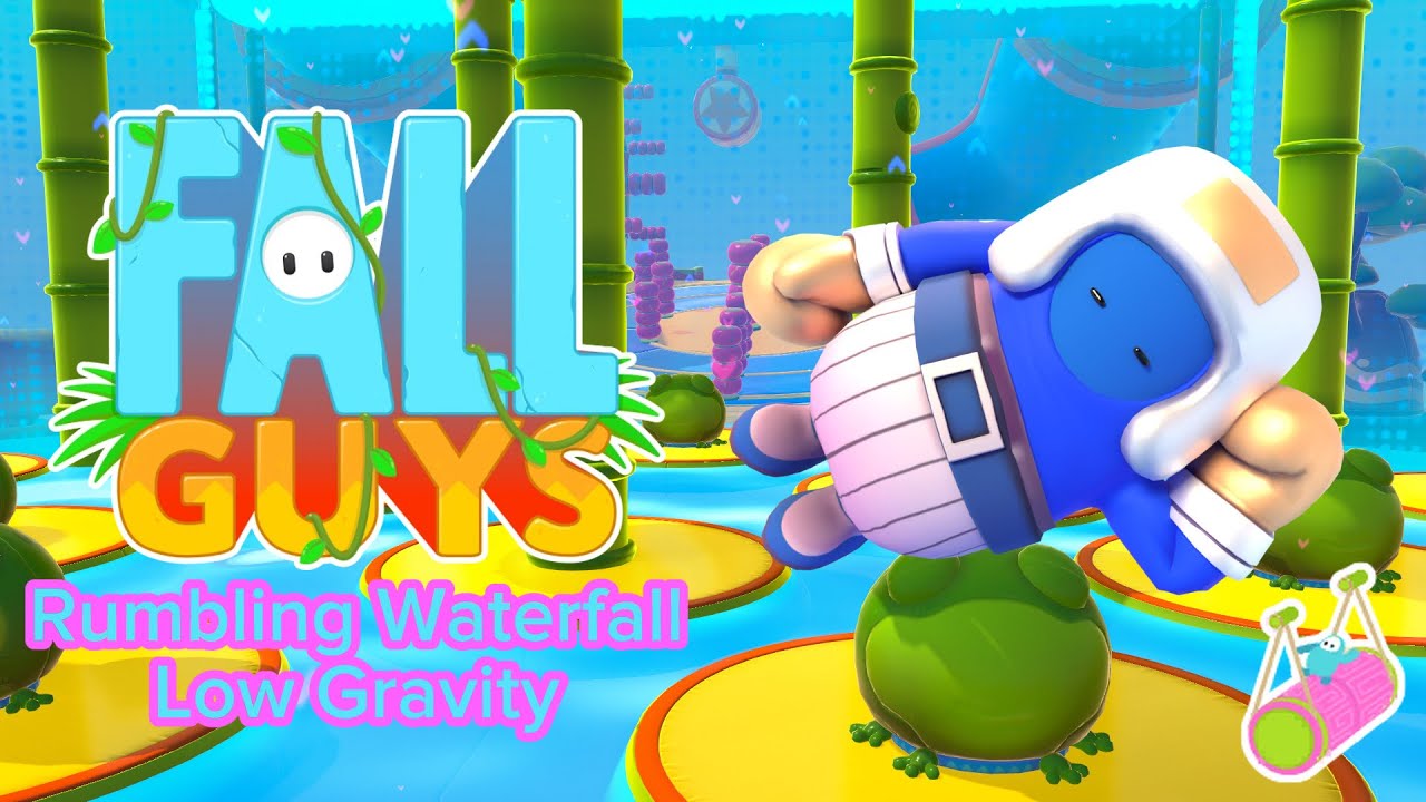 Fall Guys: Rumbling Waterfall Low Gravity Music