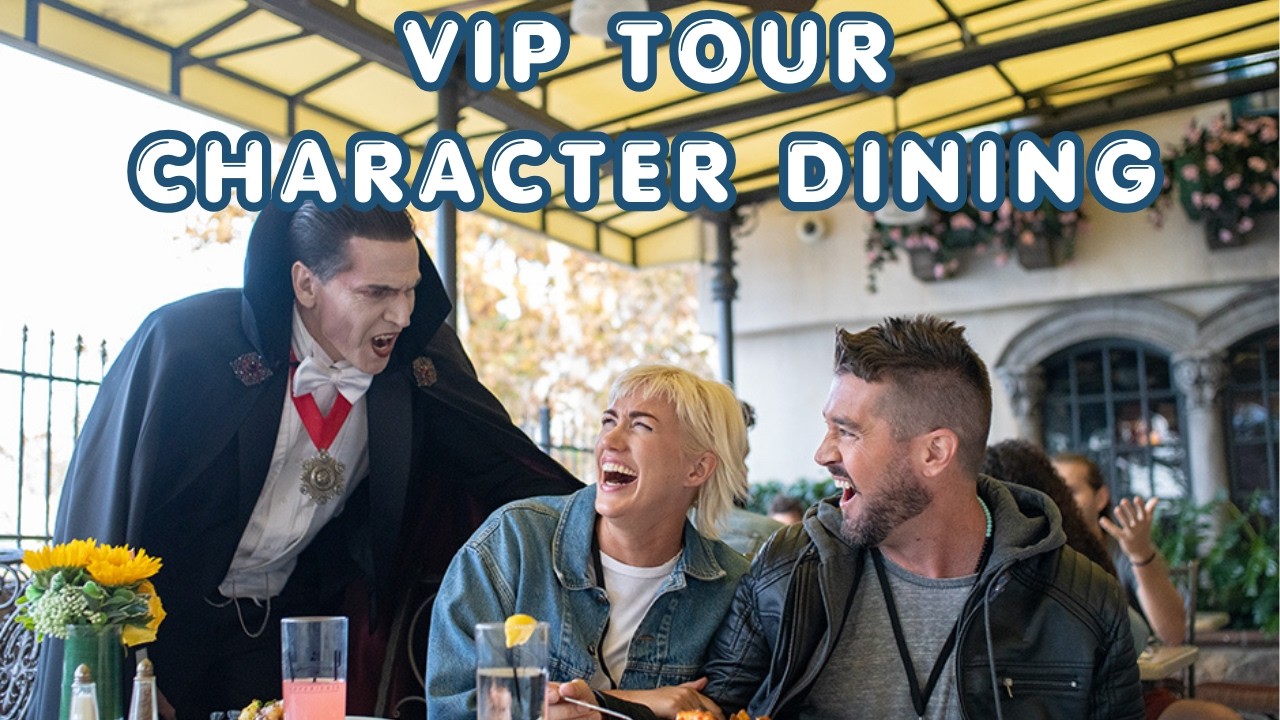 We did the Universal Studios VIP Tour | Was Not Worth It | VIP Character lunch Included