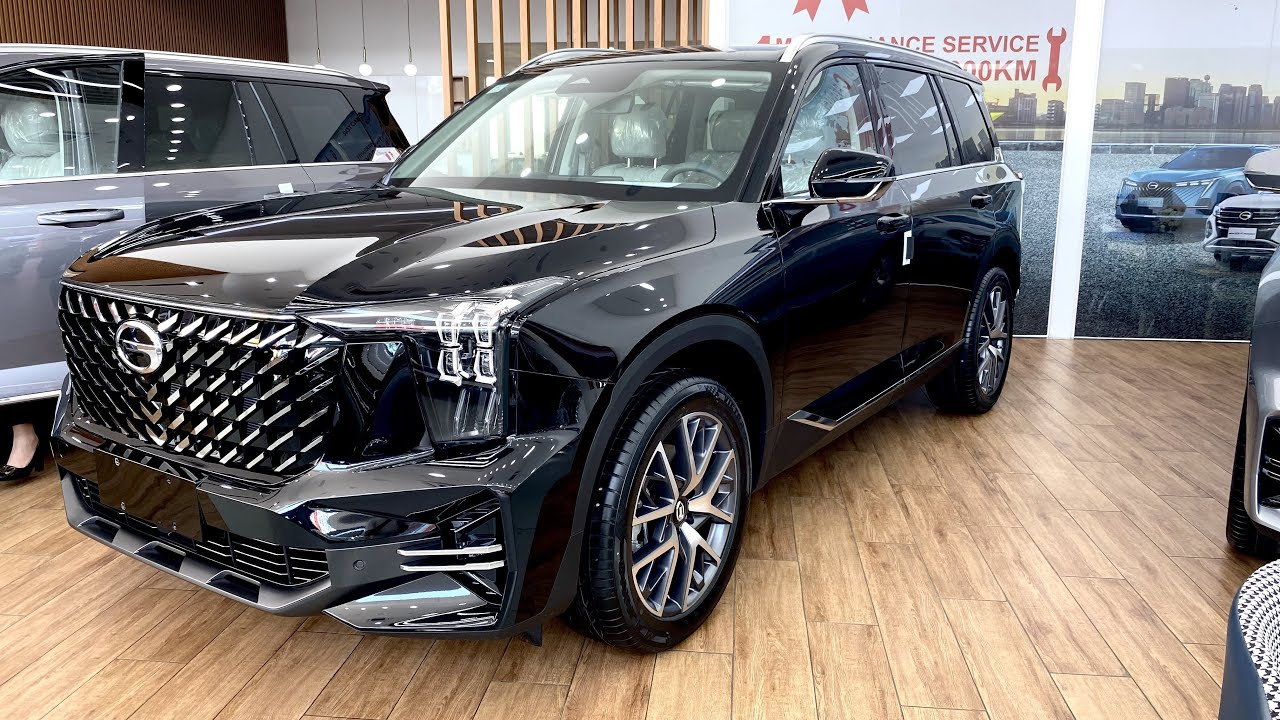 2023 GAC GS8 - SUV Black Color | Exterior And Interior walkaround.
