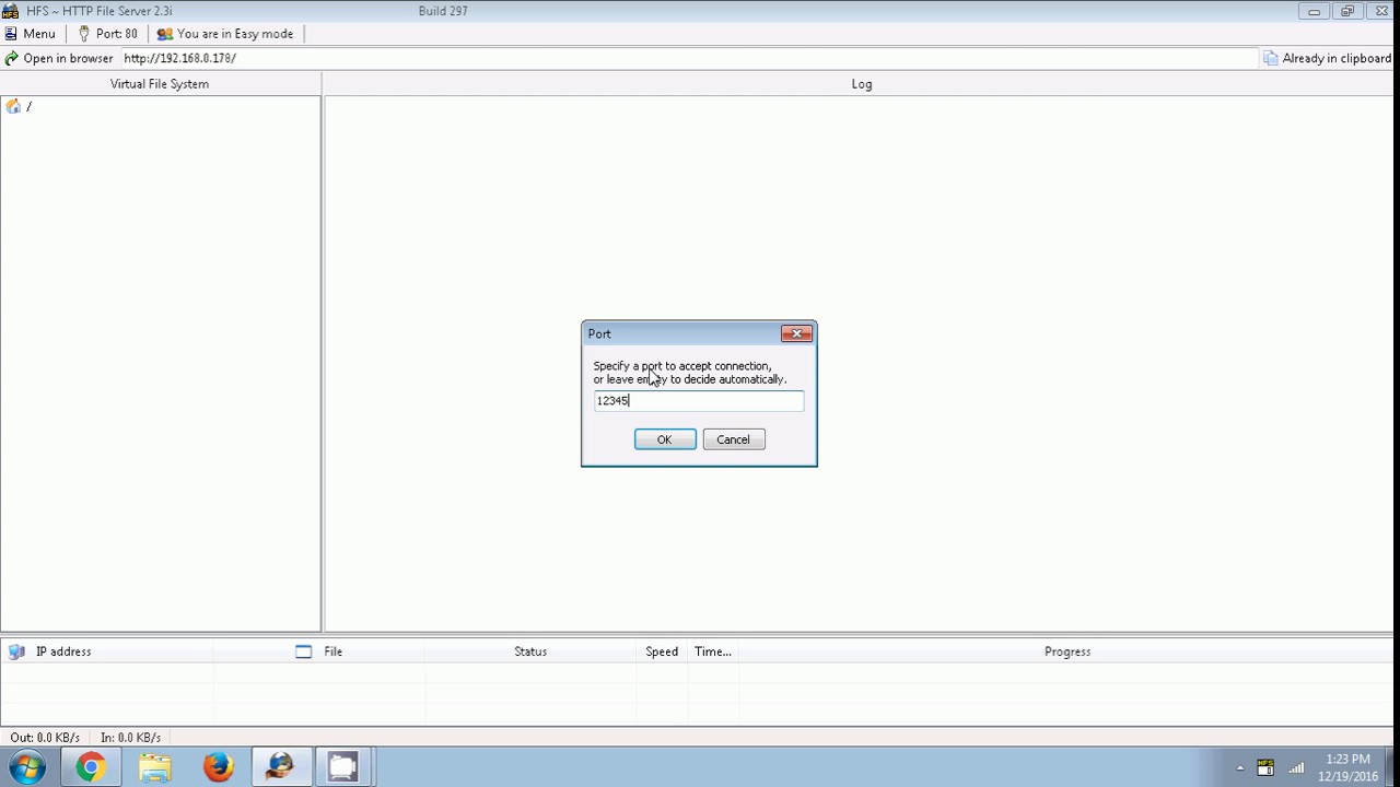 How To Test Port Forwarding With HFS