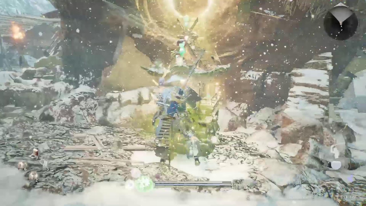 인왕 3 (정식판 Ps5) 8-2화 - 혈도 수라와 대결 (캐릭터 레벨 143 , 혈도 수라 레벨 159) , 최후의 달인 