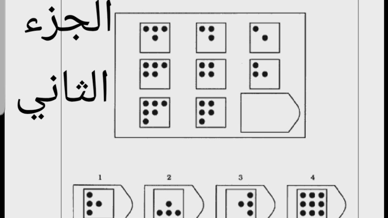 الجزء الثاني افضل طريقة لشرح لحل اختبار IQ مسابقة  30 الف معلم
