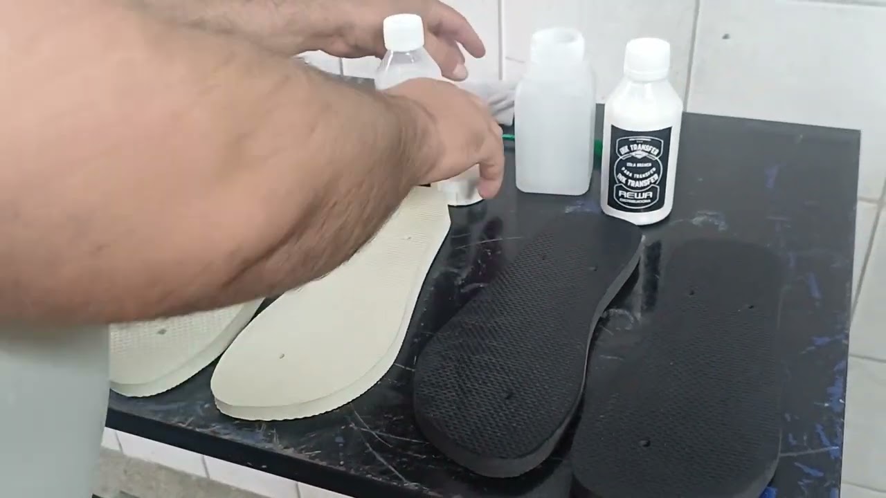 Como fazer transfer no chinelo